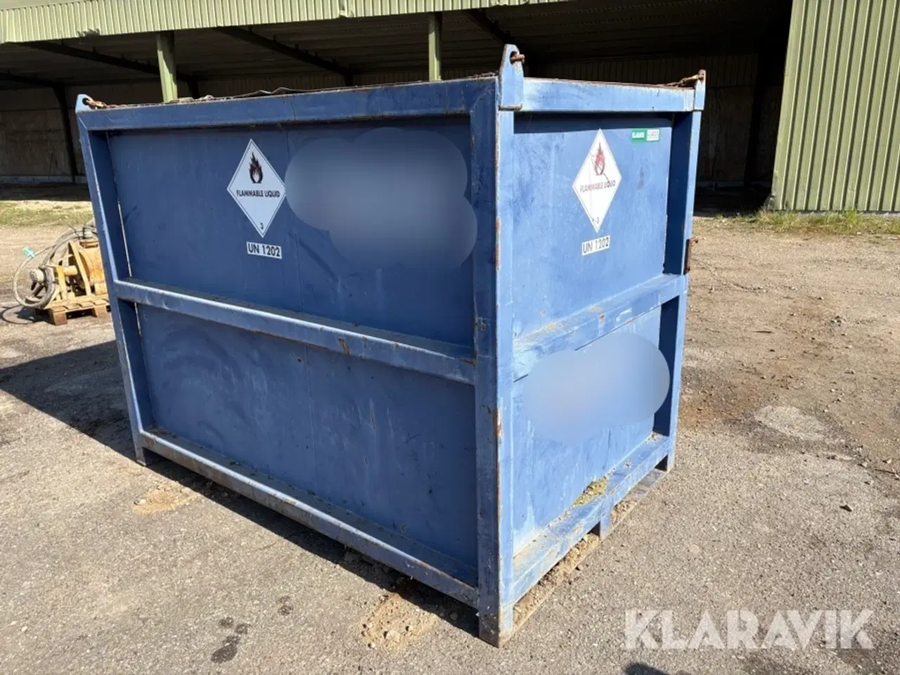 Billede 3 - Container tank med pumpe Roug 2000L