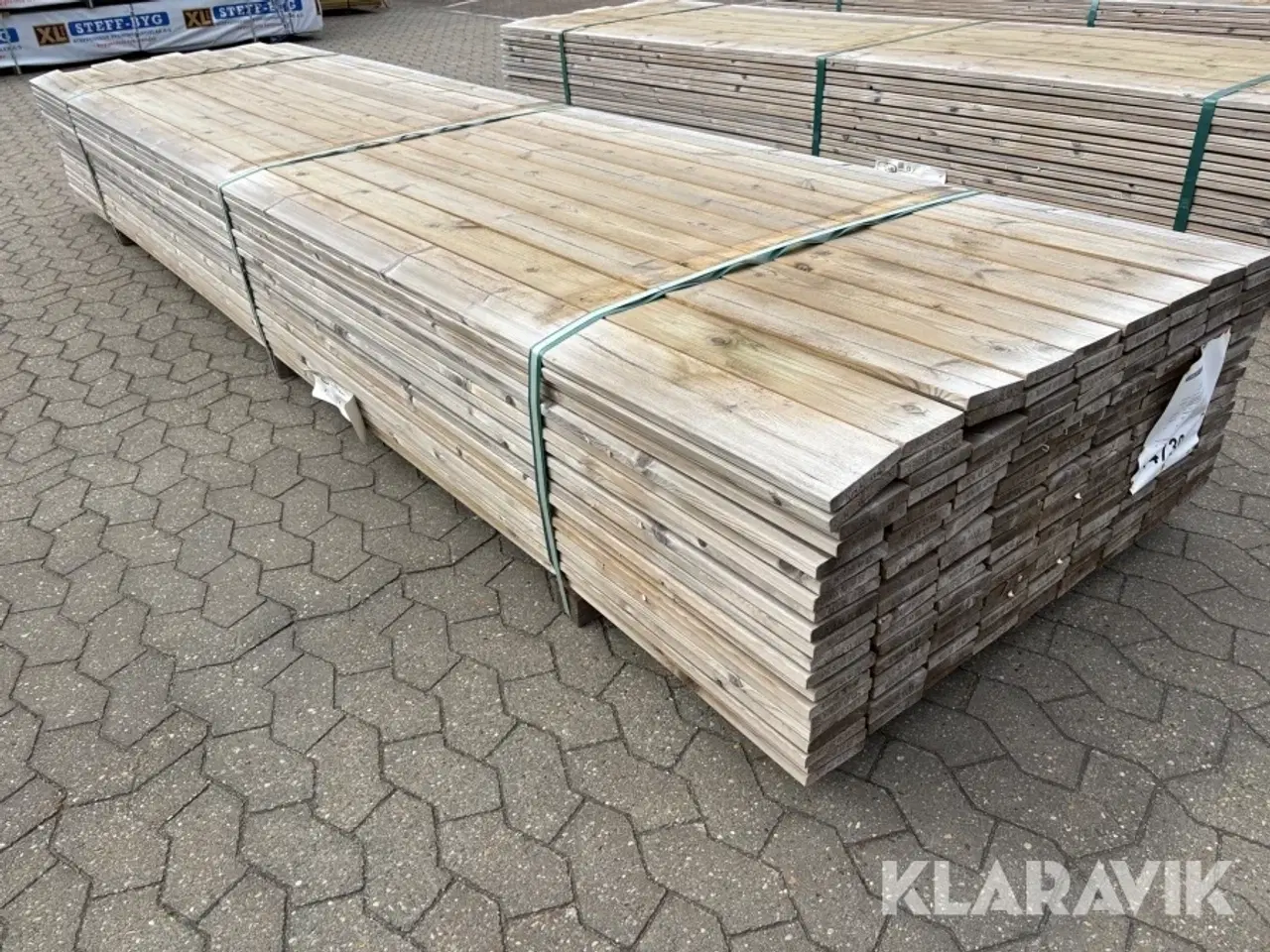 Billede 2 - Trykempraneret terrassebrædder - 180 styks - 756 meter