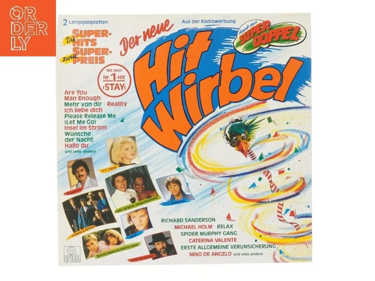 Billede 1 - Hit Wirbel Super Doppell LP fra Ariola