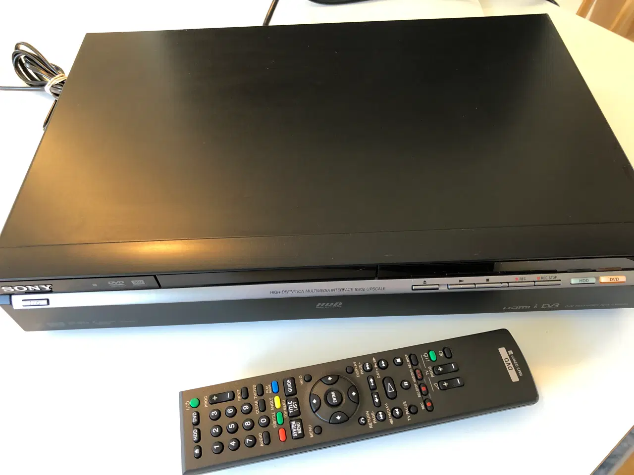 Billede 1 - Sony DVD afspiller med harddisk og HDMI