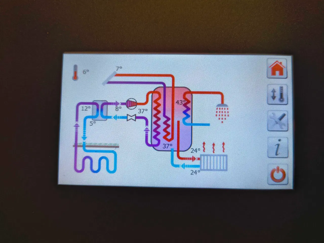 Billede 3 - DVI jordvarmeanlæg. Fungerer, dog slidt kompressor
