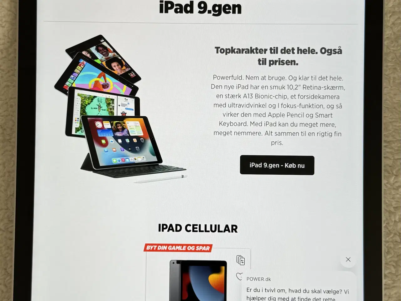 Billede 2 - iPad ( 9gen), model A2602