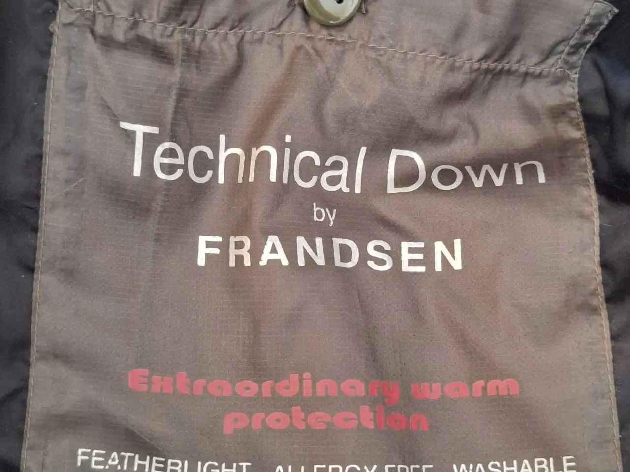 Billede 6 - Vatteret frakke 