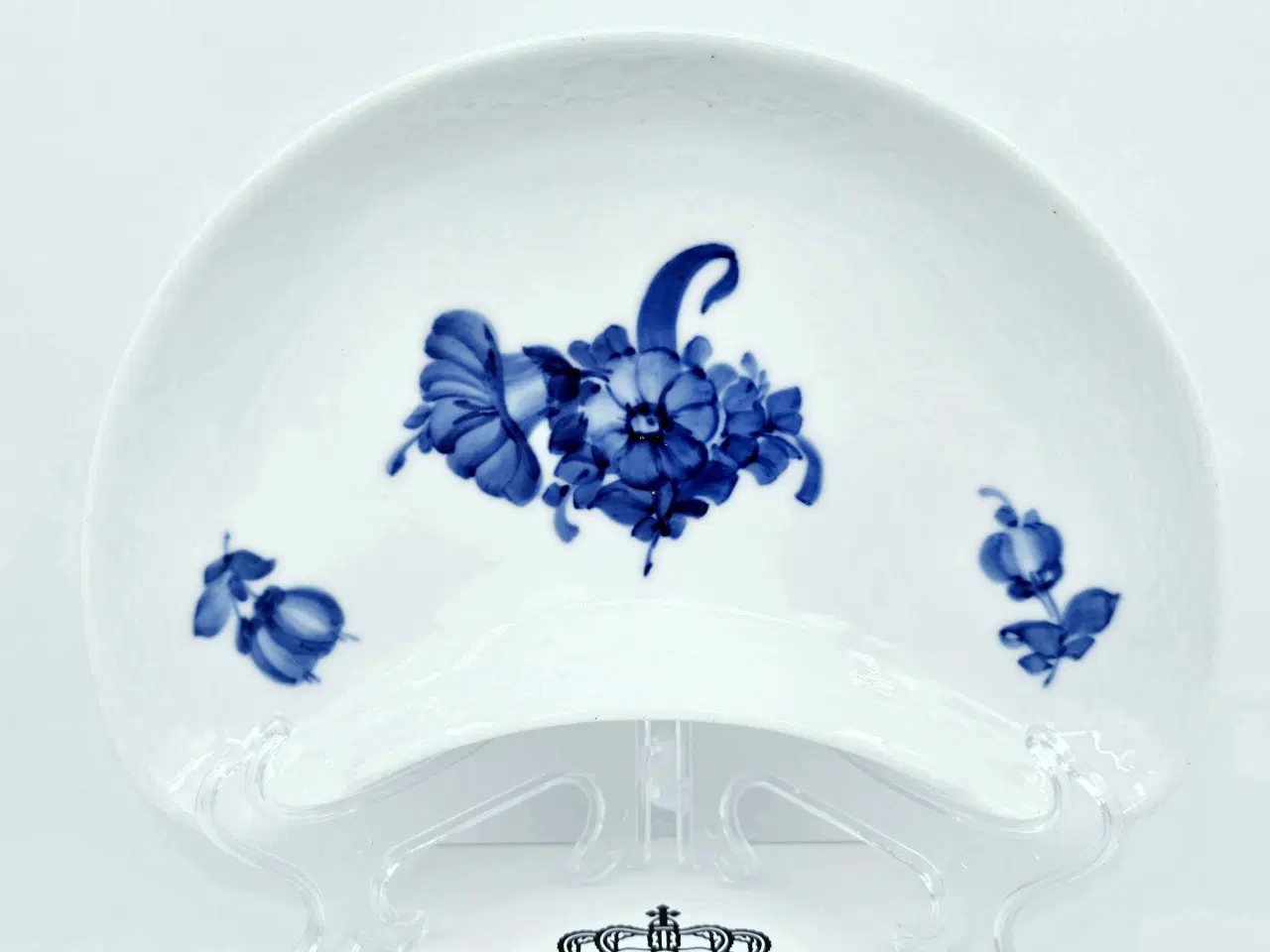 Billede 7 - Royal Copenhagen Blå Blomst Flettet Halvmåne Asiet