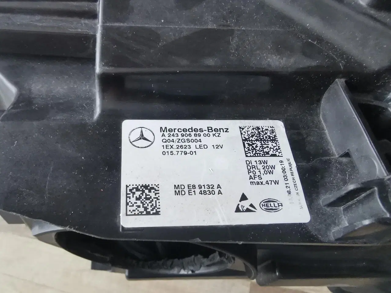 Billede 10 - Mercedes-Benz EQB X243 FULL LED A 2439068900 KZ