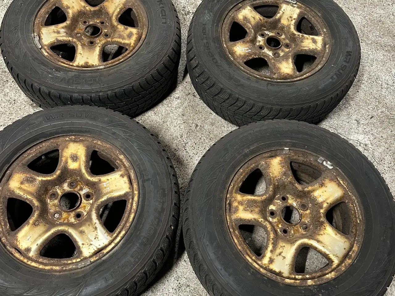 Billede 2 - Vinterdæk Suzuki vitara , Toyota Rav4