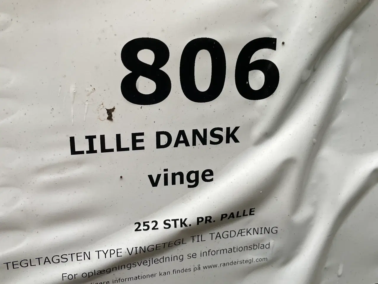 Billede 2 - Røde Randers tegl / lille dansk vinge 