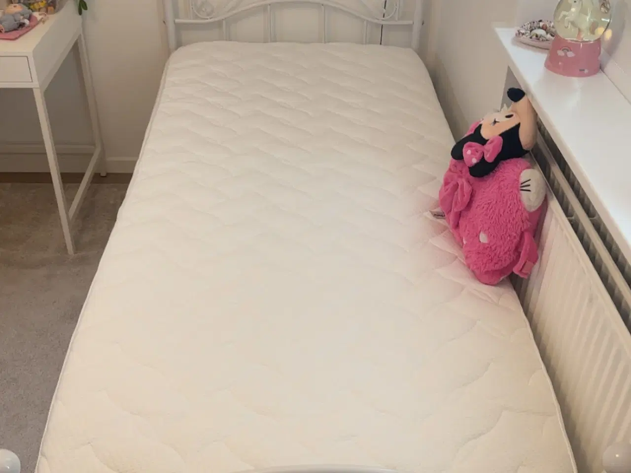 Billede 7 - 90x200 Seng med wellpur madras og topmadras