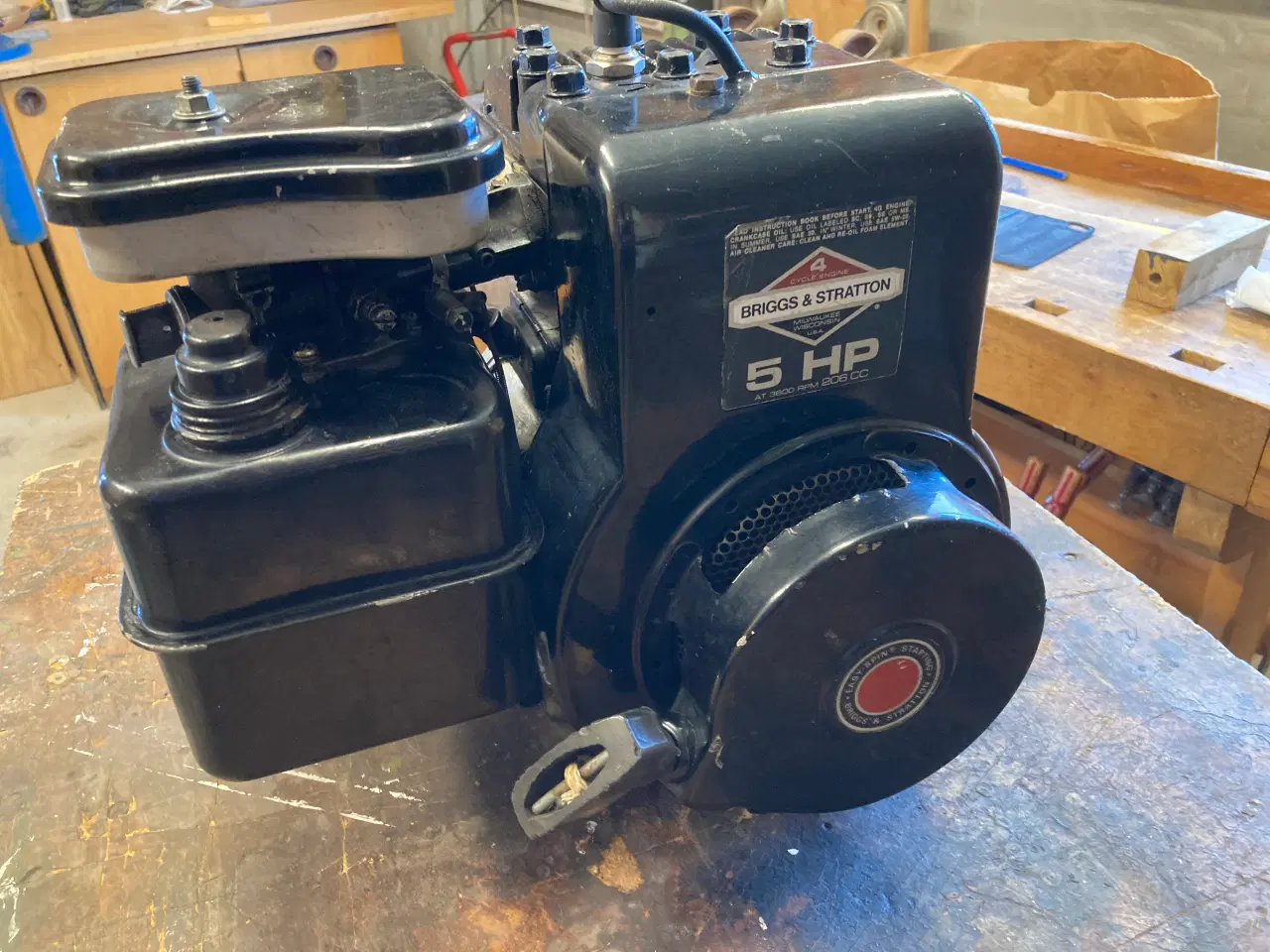 Billede 1 - Benzinmotor 5 HK B&S