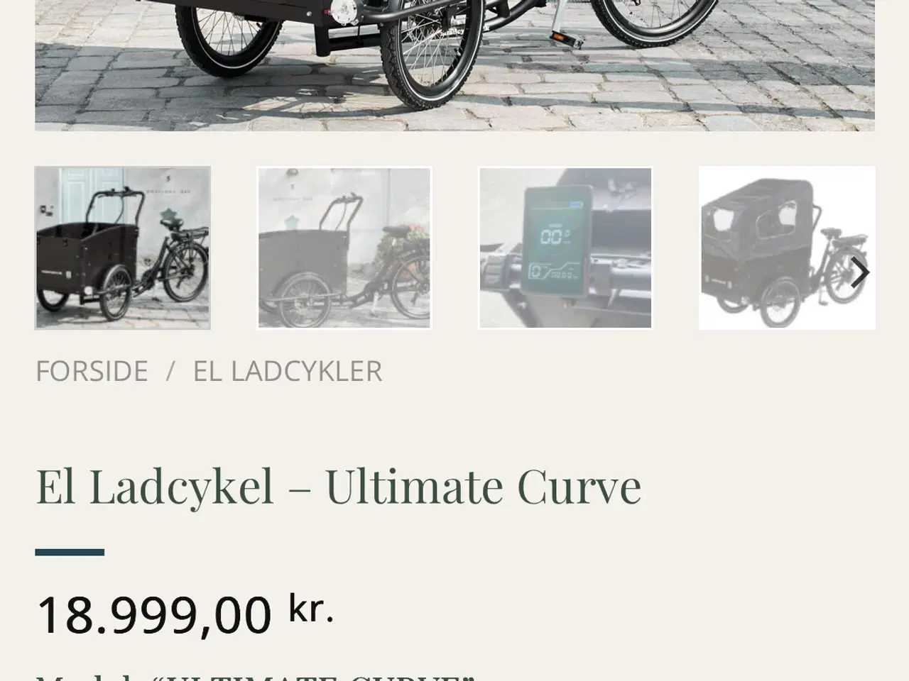 Billede 8 - El ladcykel ultimate curve 