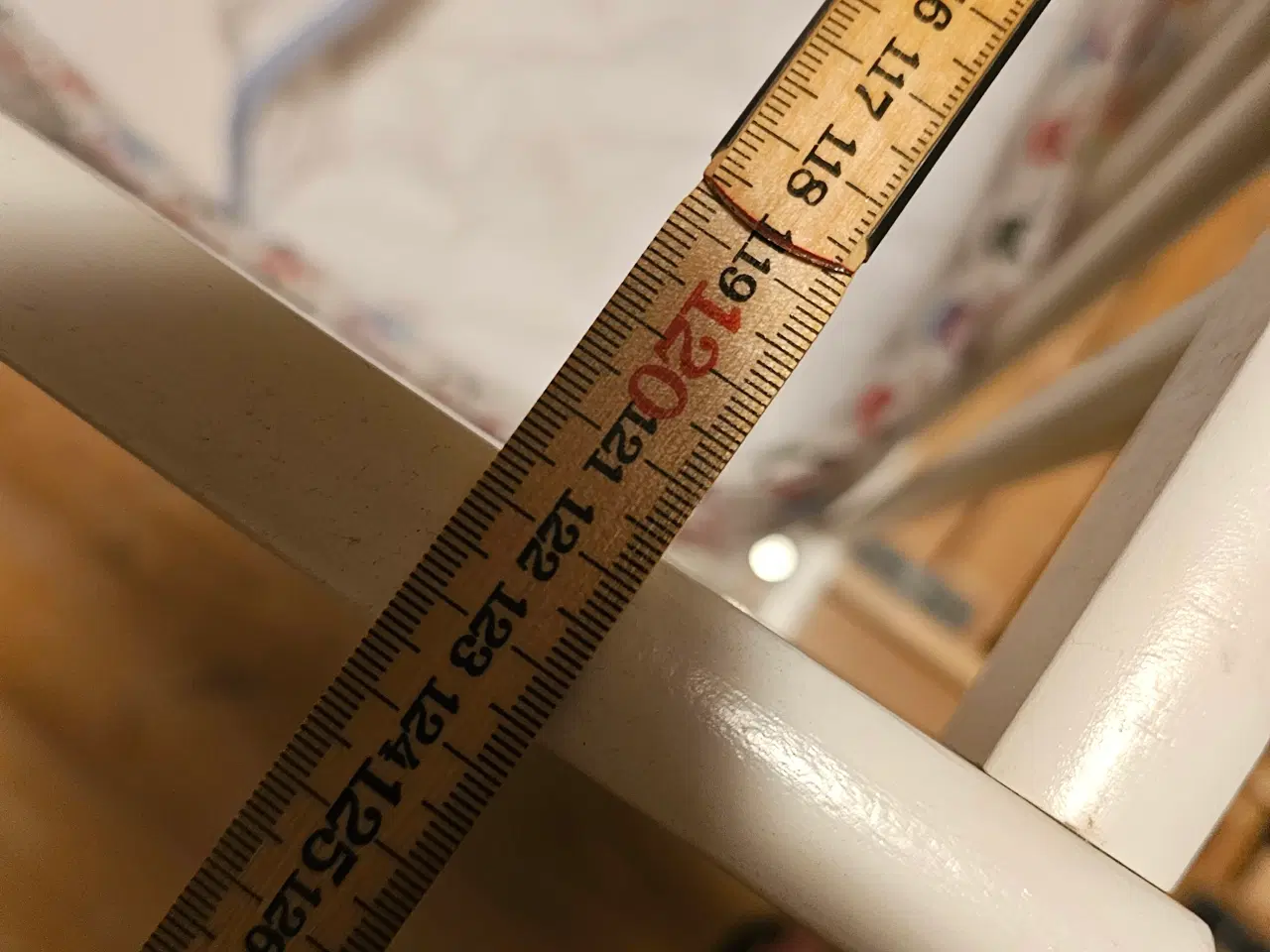 Billede 6 - Tremmeseng hvid