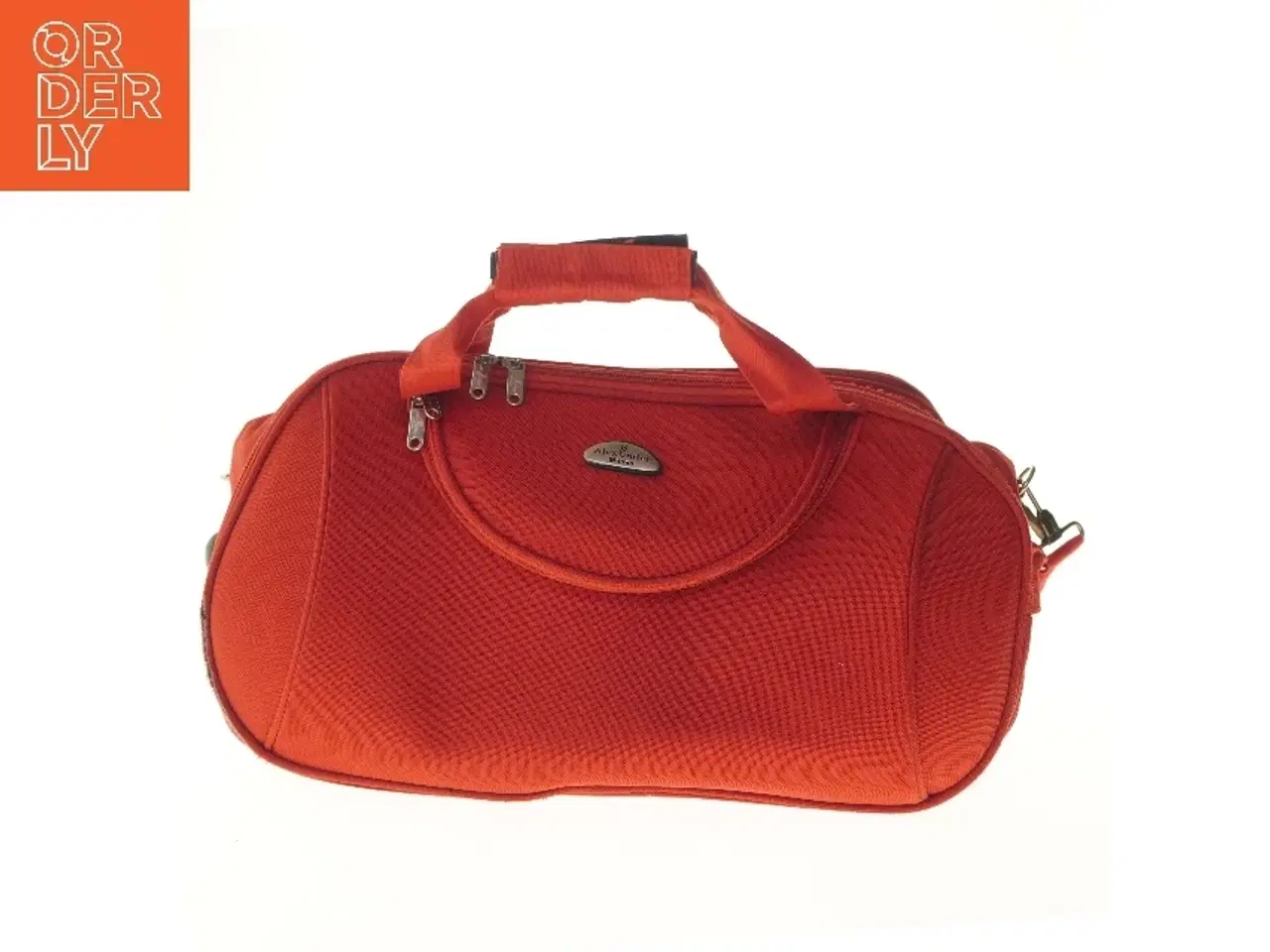 Billede 1 - Rødt rejsetaske med hjul fra Alexander (str. 52x31 cm)