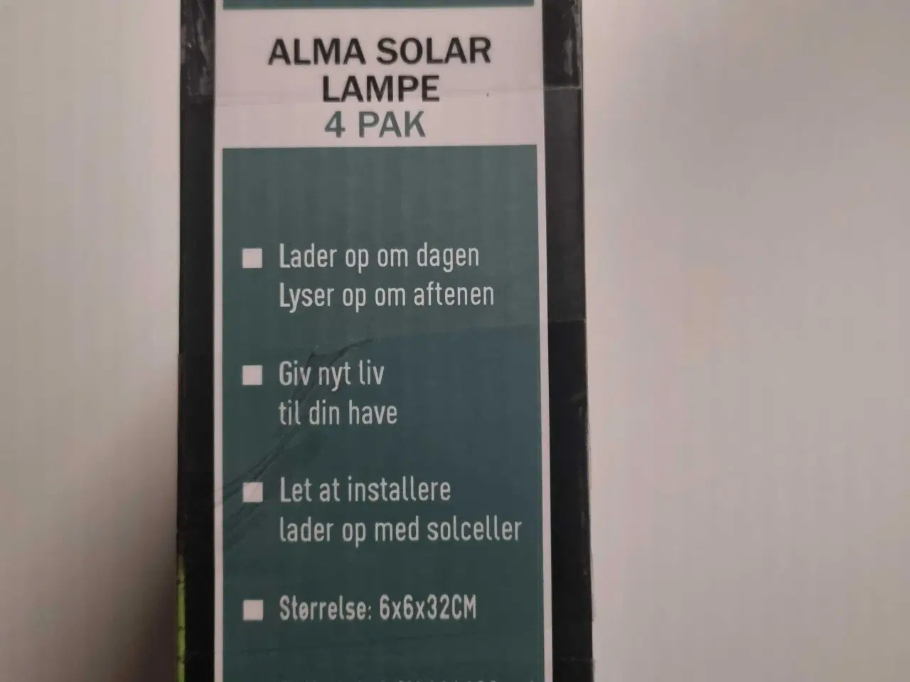 Billede 3 - Solar lamper til haven (Nye)