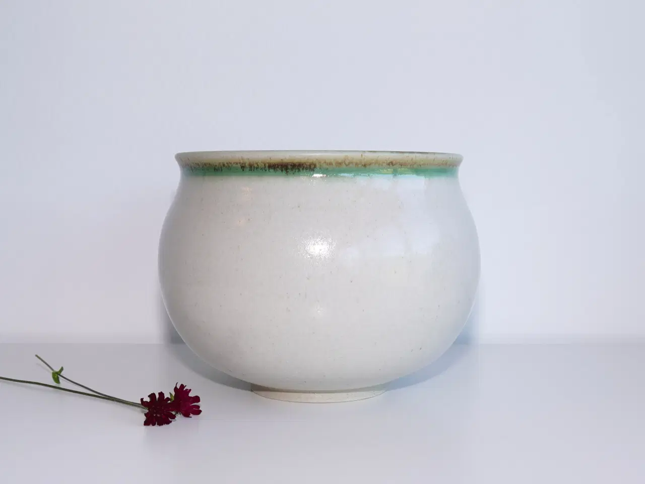 Billede 1 - Stor stentøjs skål af keramiker Mette Harning