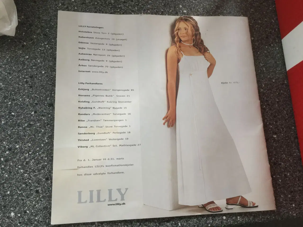 Billede 1 - Lilly konfirmations kjole, str 42