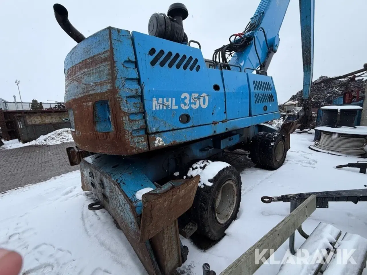 Billede 4 - Gravemaskine Terex Fuchs MHL350 industri