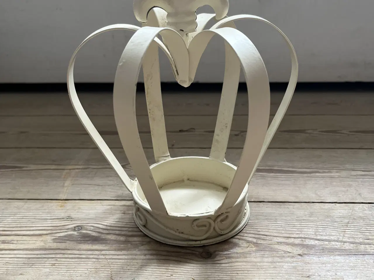 Billede 1 - Kongekrone lysestage i metal