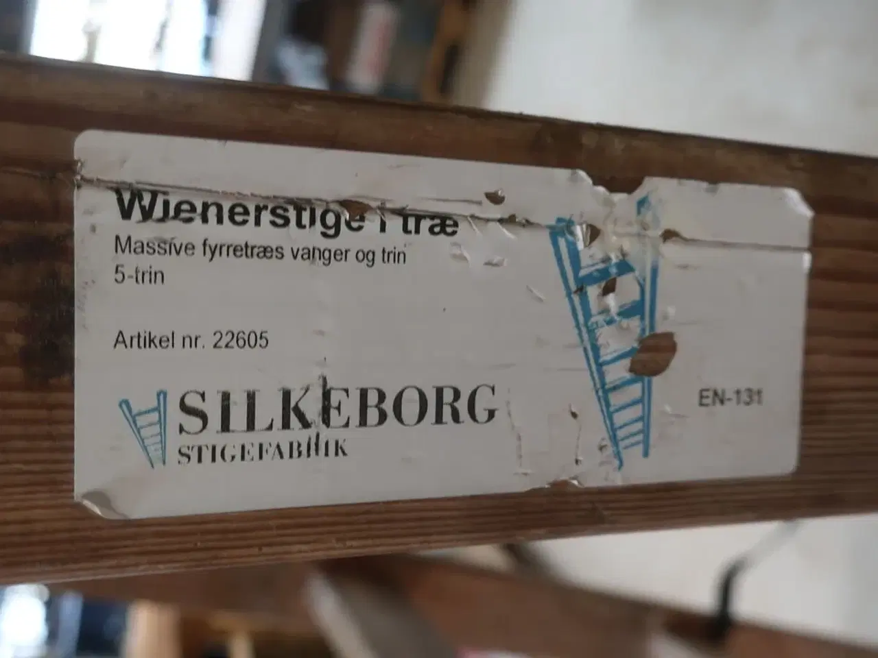 Billede 2 - 2 stk. stiger STIGEFABRIKKEN, KRAUSE