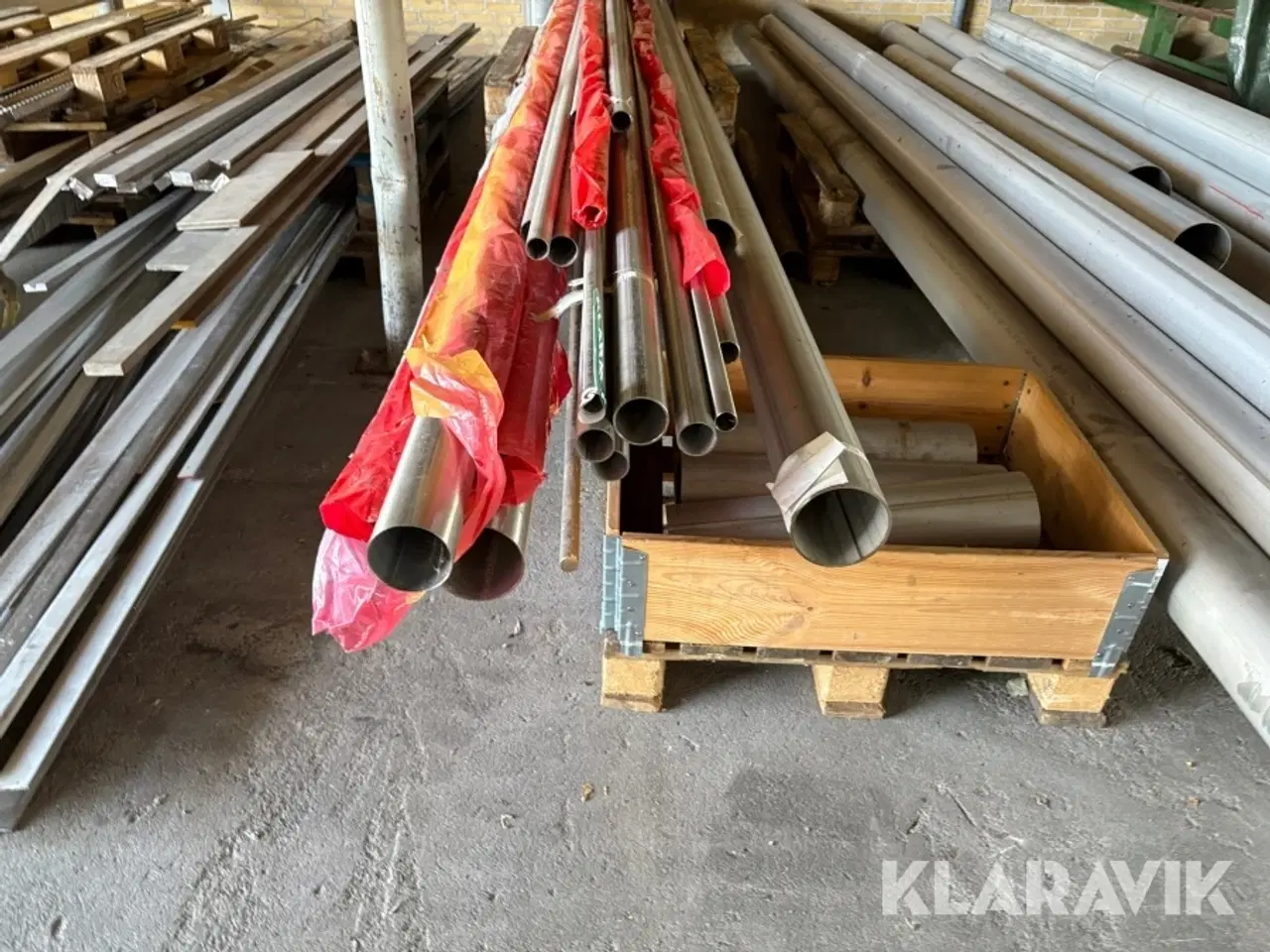 Billede 2 - Rustfristål rør 304/316 + akselstål 18 styk