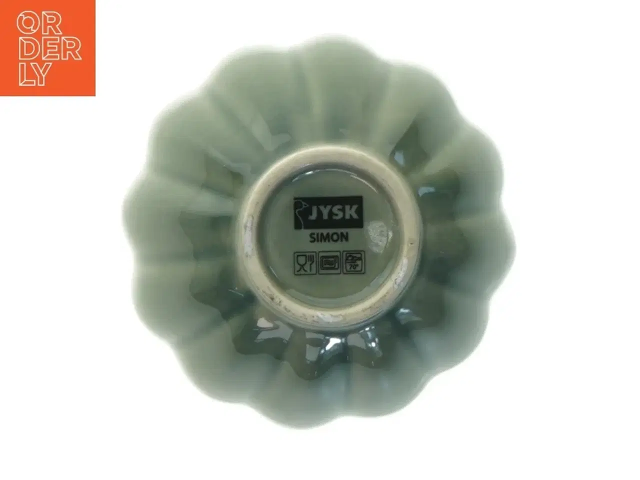 Billede 2 - Grøn keramikskål fra JYSK fra JYSK (str. 10 cm)