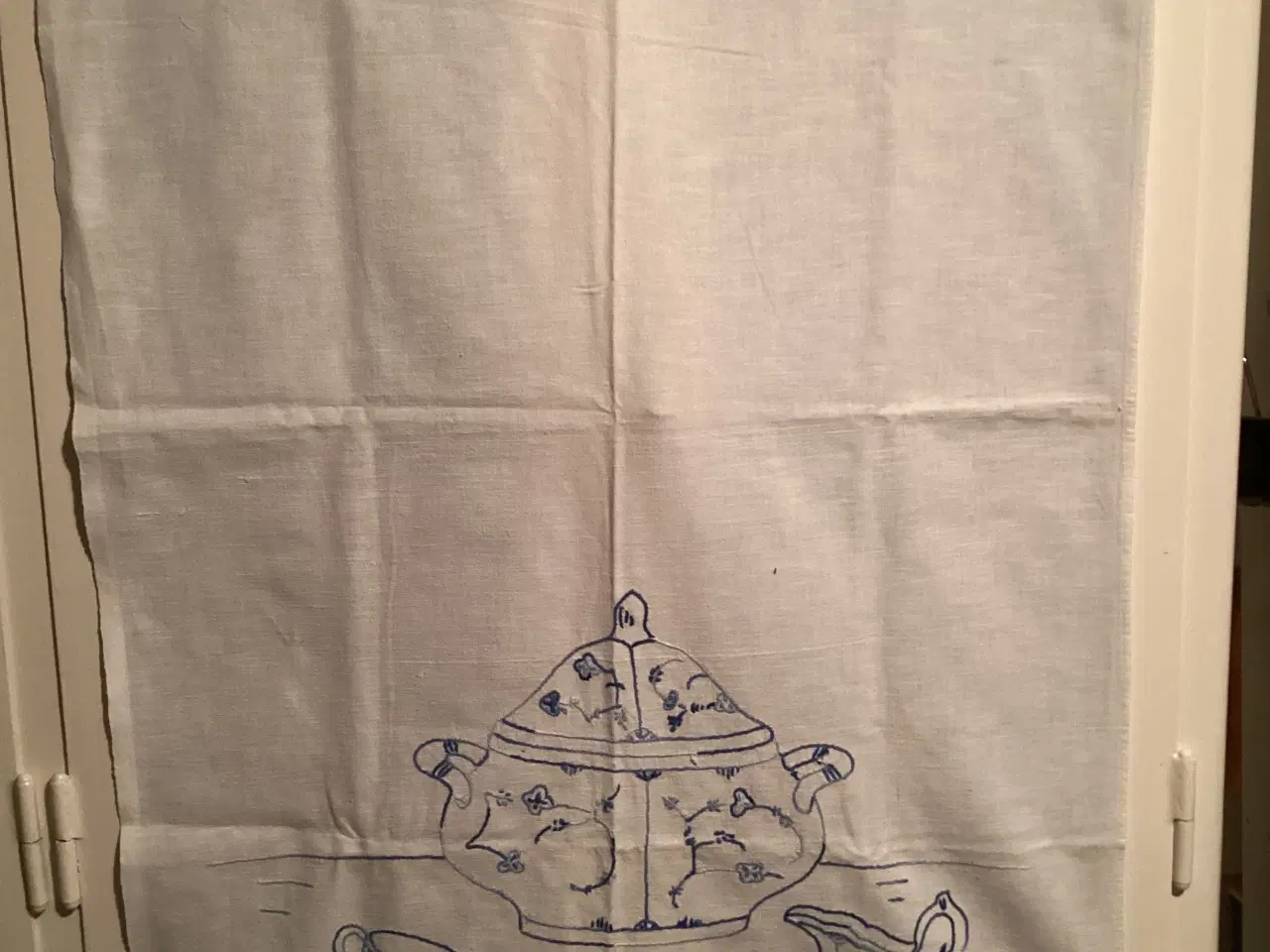 Billede 3 - Forhæng/stof med RC inspireret motiv