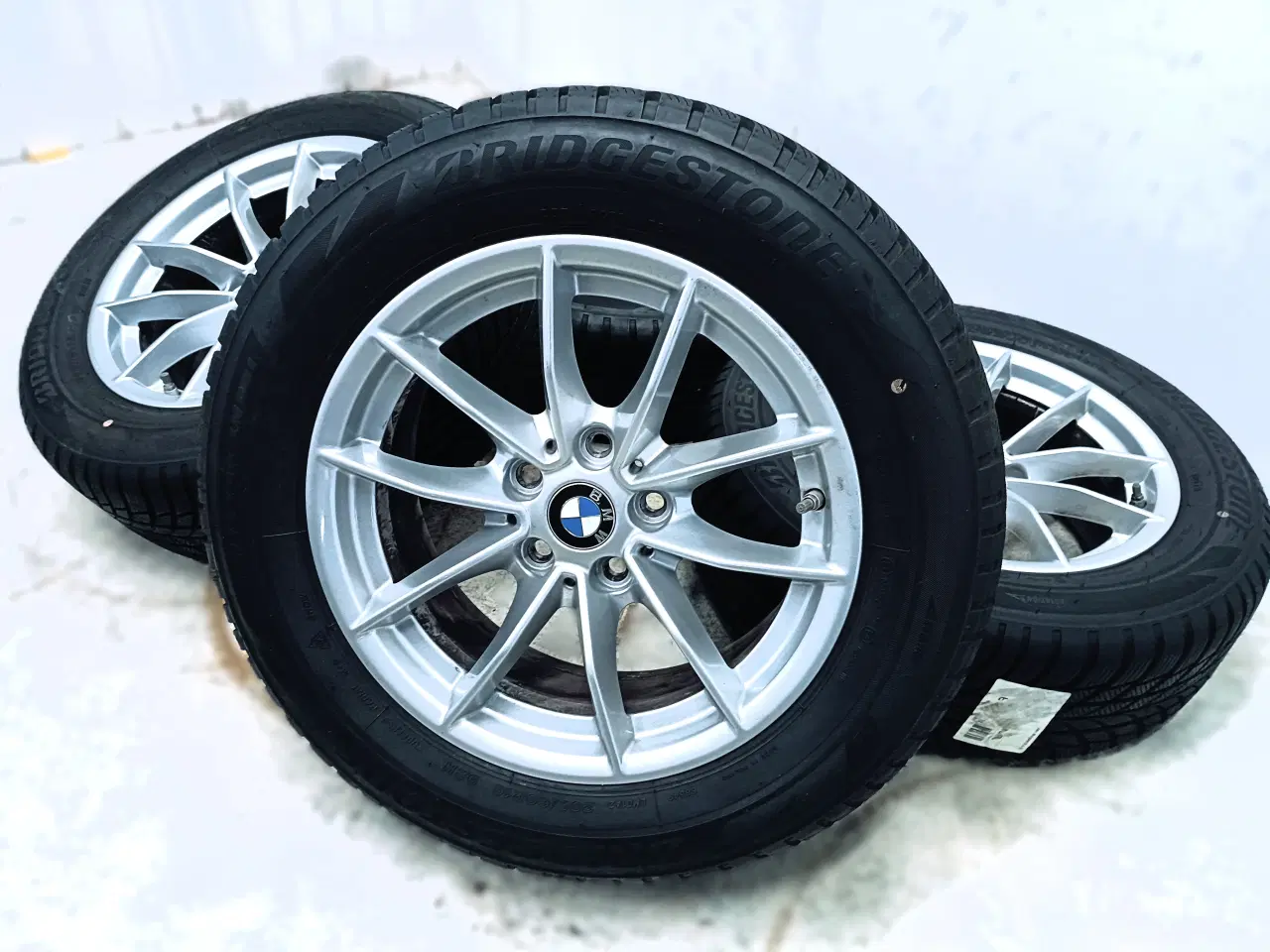 Billede 6 - 5x112 16 ET22 nav 66,6ø BMW vintersæt inkl.TPMS