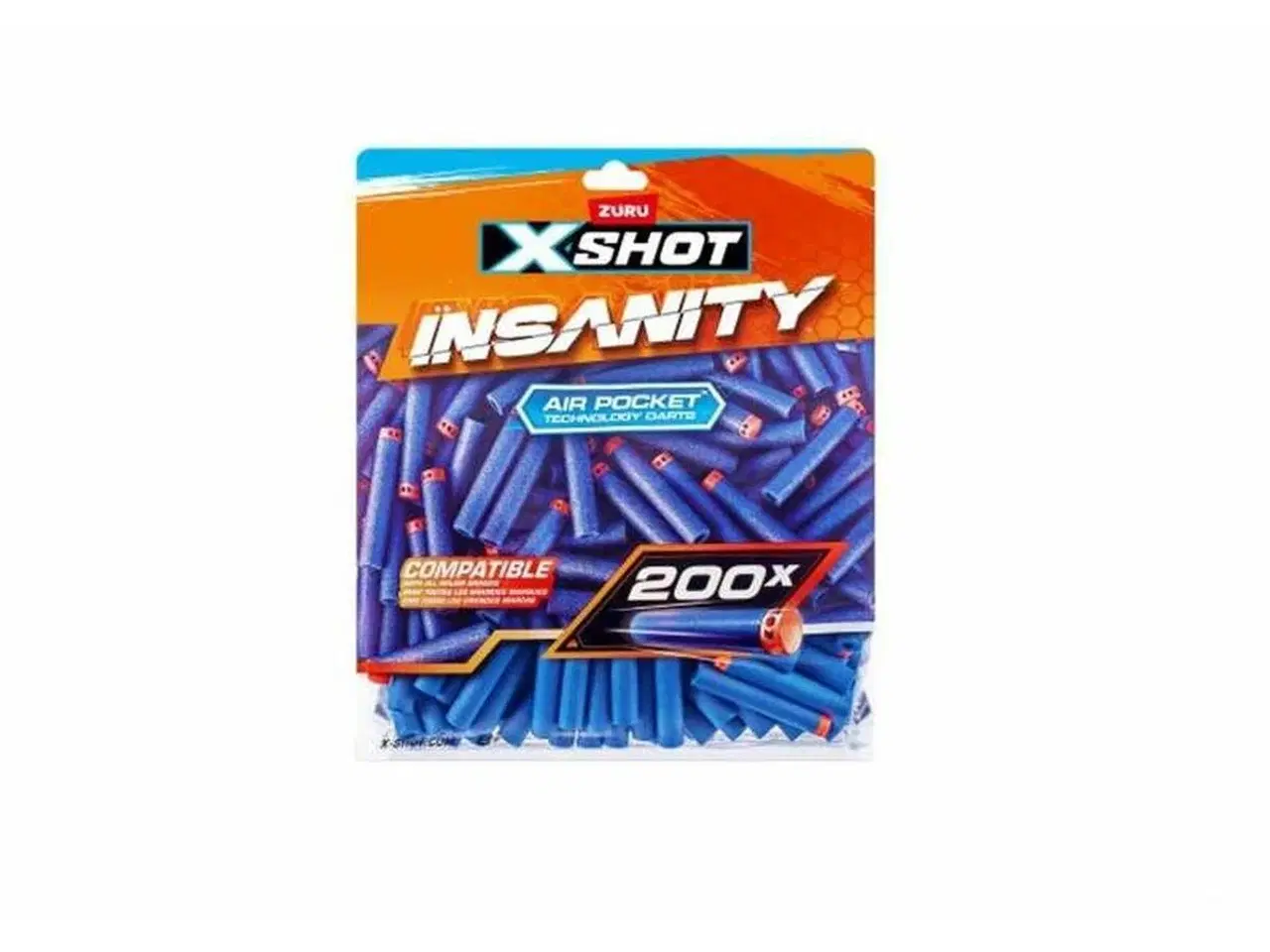 Billede 1 - Zuru X-Shot Insanity dart - 200 stk.