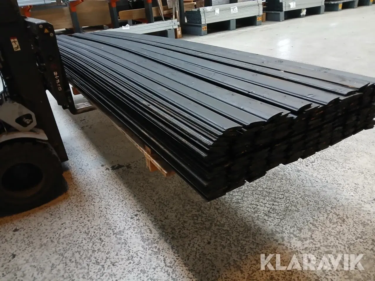 Billede 2 - Blokhus brædder Grundmalet sort 51m2