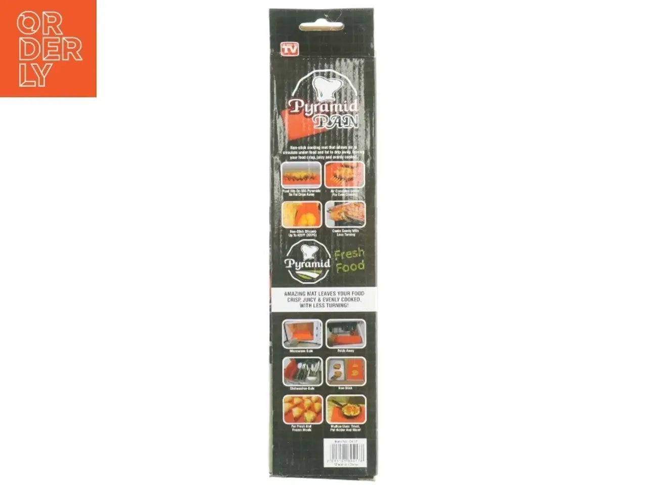Billede 3 - Pyramid Pan fedtreducerende silikonemåtte fra Pyramid Pan (str. 41 x. 29 cm)