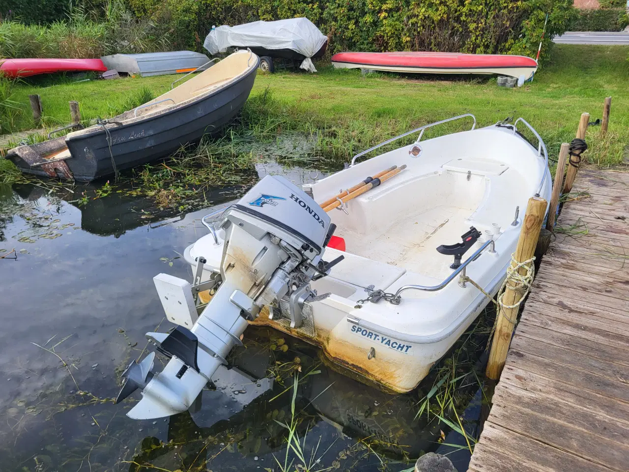 Billede 13 - Jolle Bora 385, 13 fod, med Honda 15 hk. 4 takt.