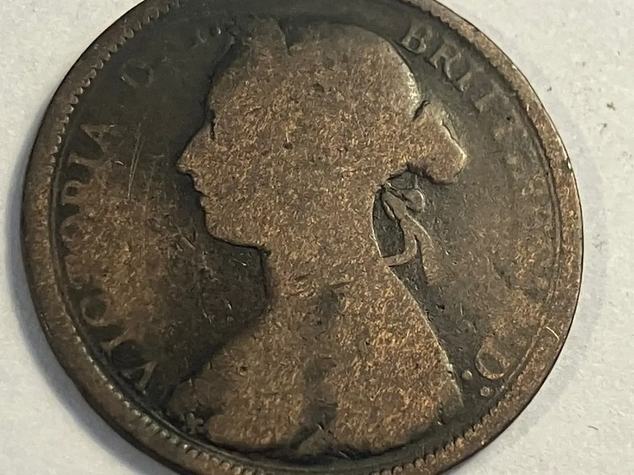 Billede 2 - Half Penny 1890 England