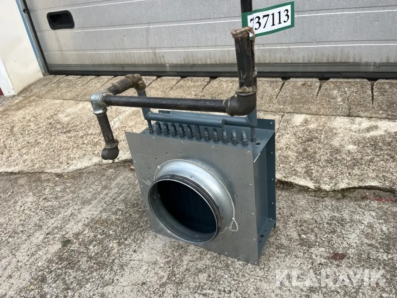 Billede 3 - Eftervarmeflade til ventilation 160 mm