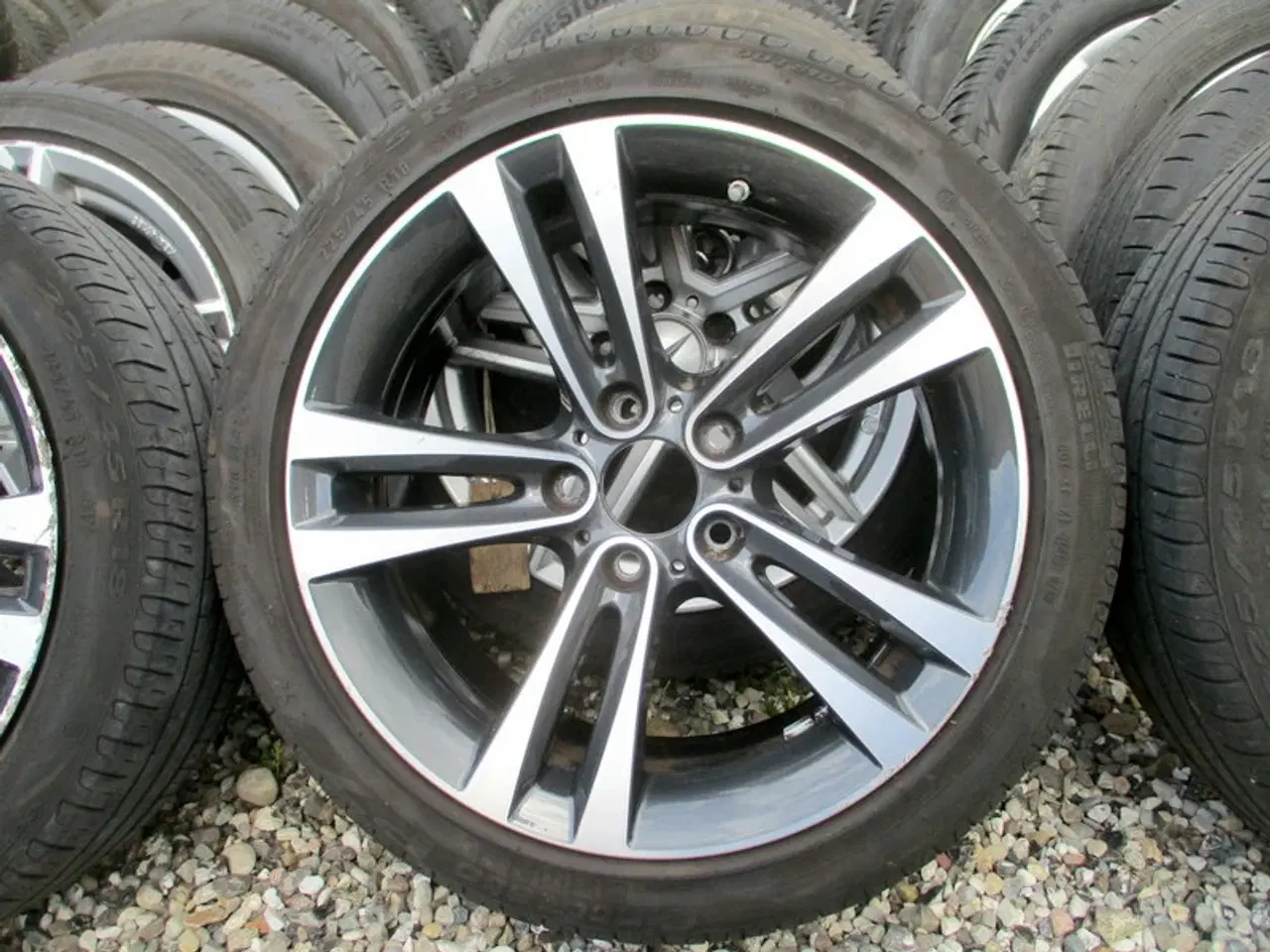 Billede 4 - 18" BMW 5X120 ET34 225/45/18" sommerdæk