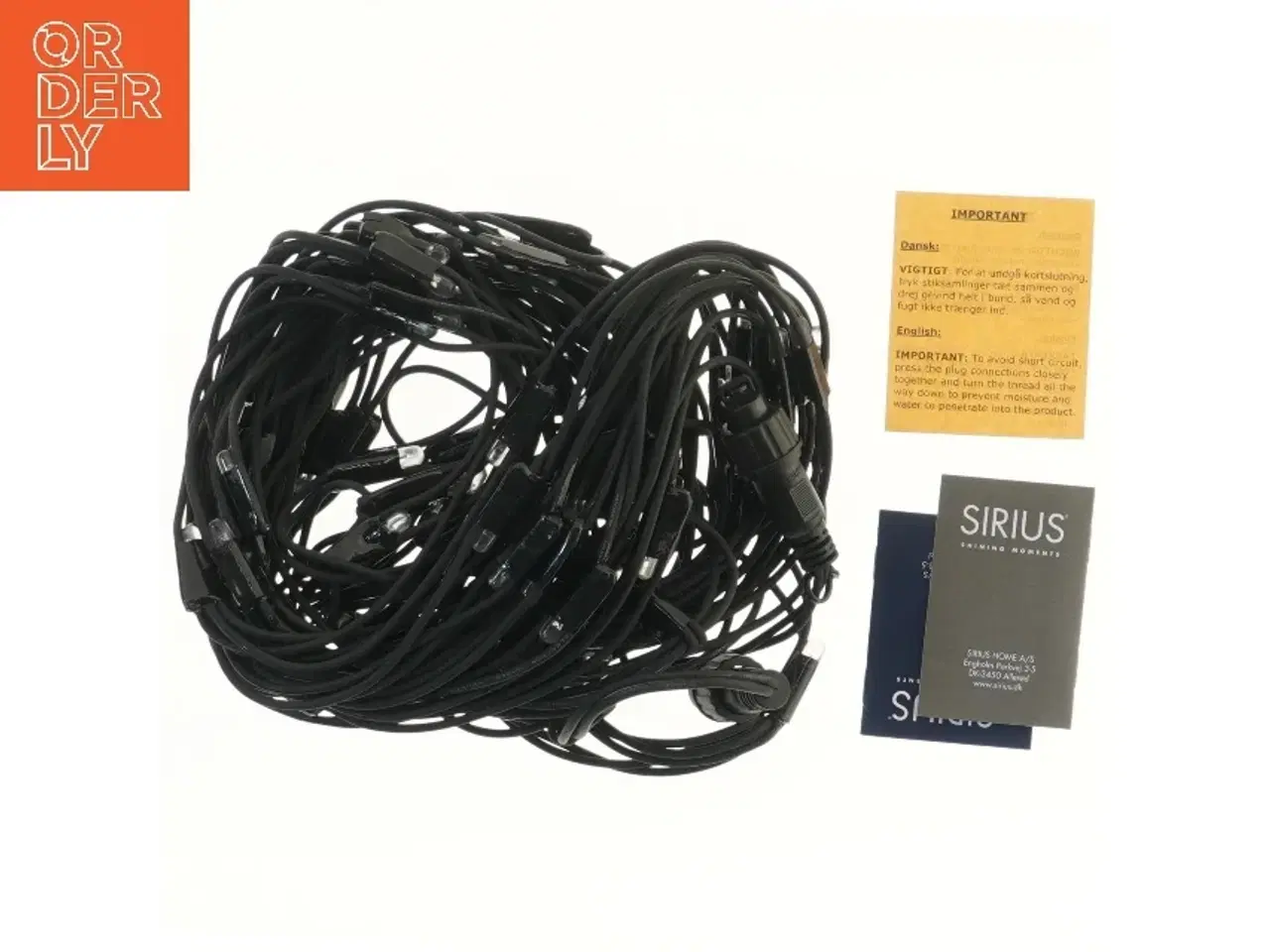 Billede 2 - Sirius Tech-Line LED lyskæde net (str. 120x120 cm)