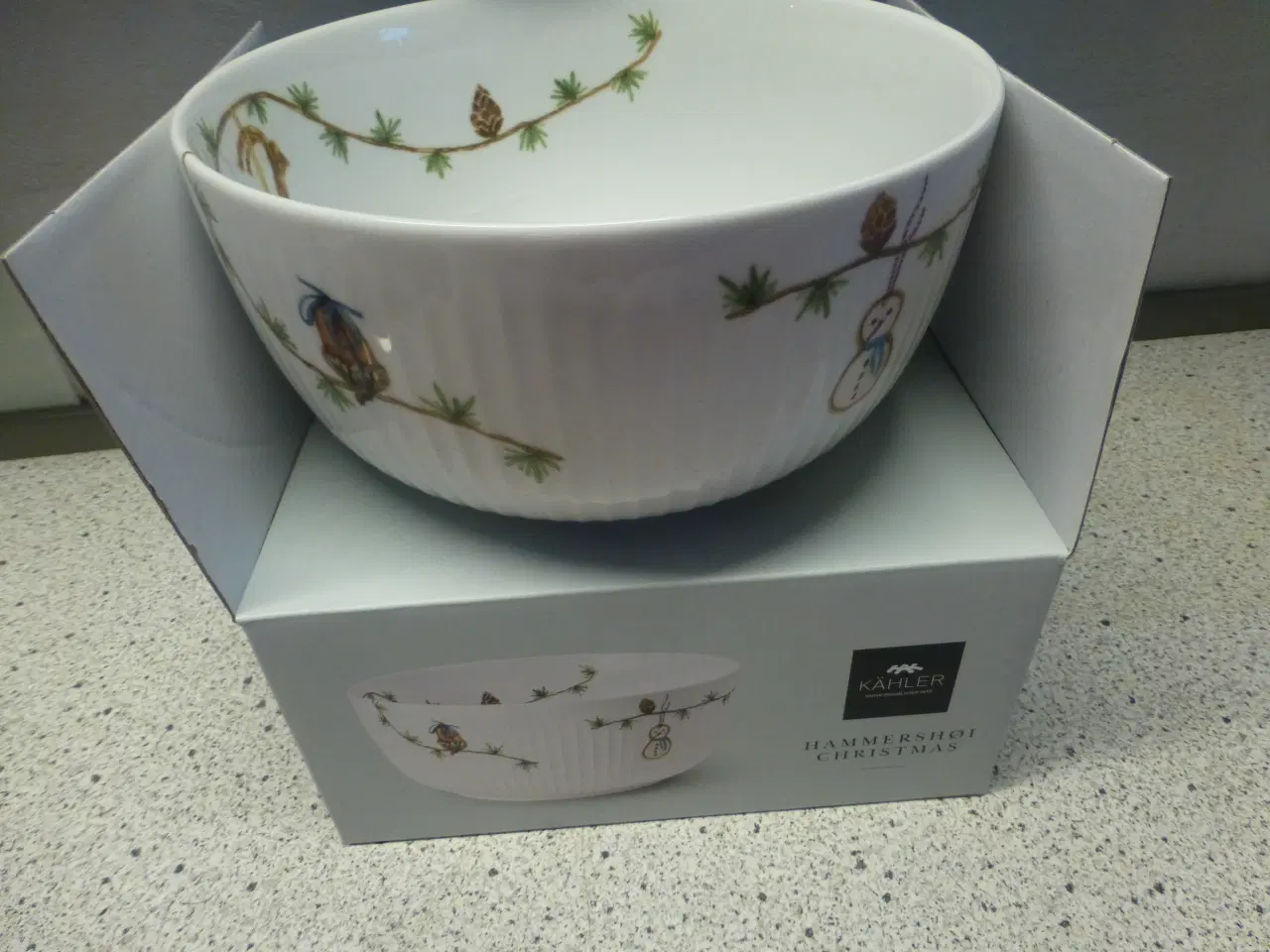 Billede 2 - Kahler Juleskål  Ø 21 Cm Ubrugt