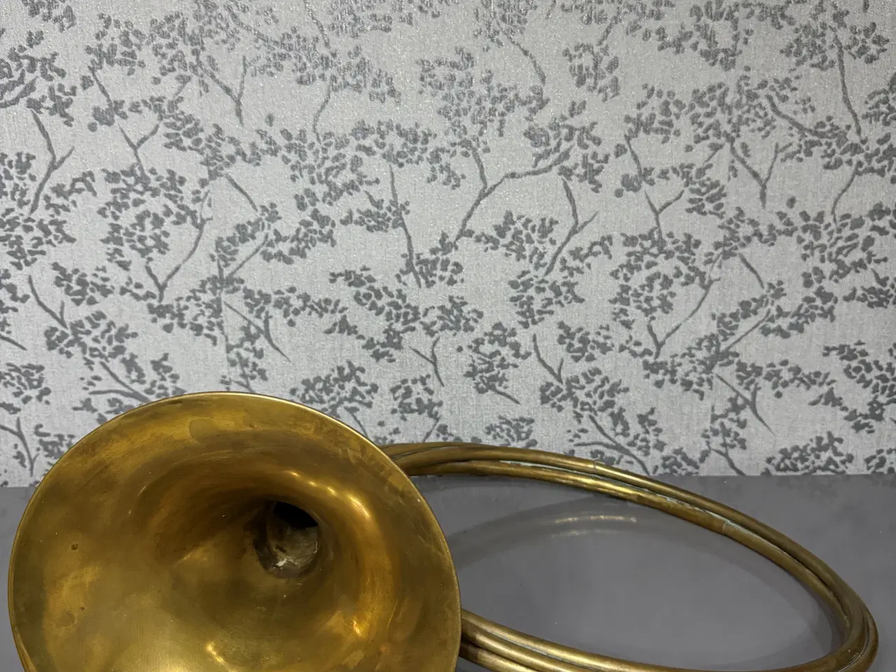 Billede 2 - Flot klassisk posthorn i messing