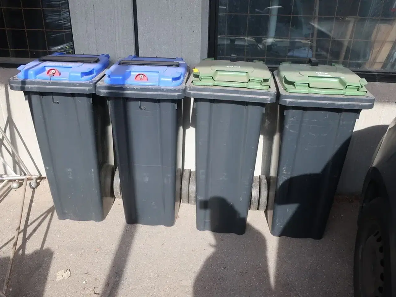 Billede 1 - 4 stk skraldespande 140 L