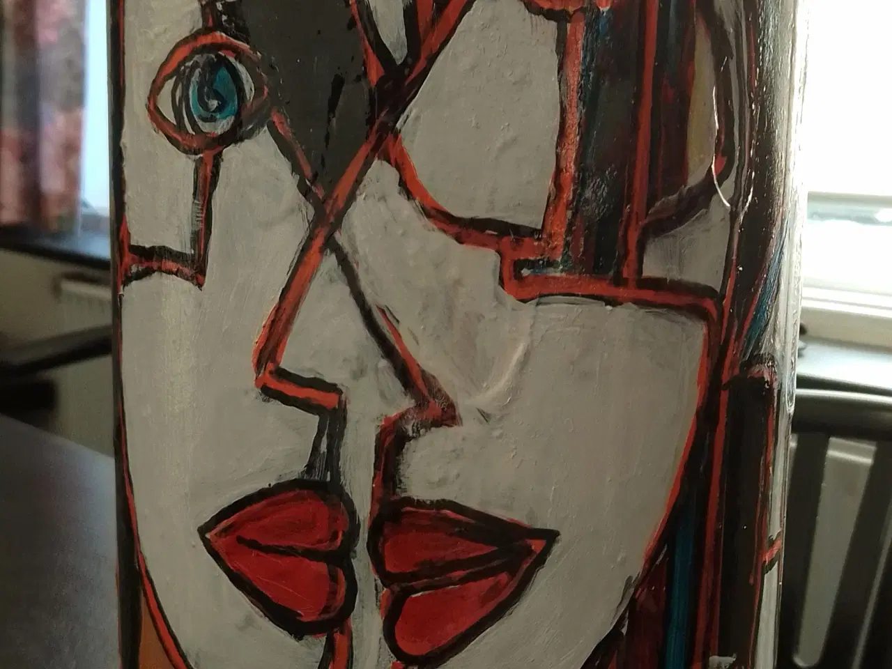Billede 12 - Dekorerede glasvaser fra eget atelier