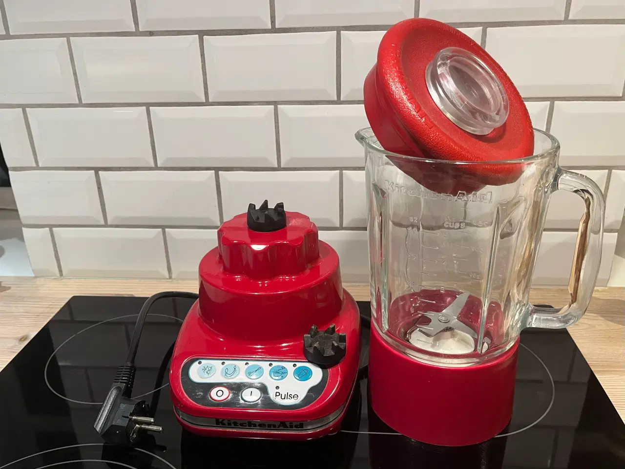 Billede 2 - Kitchenaid rød blender