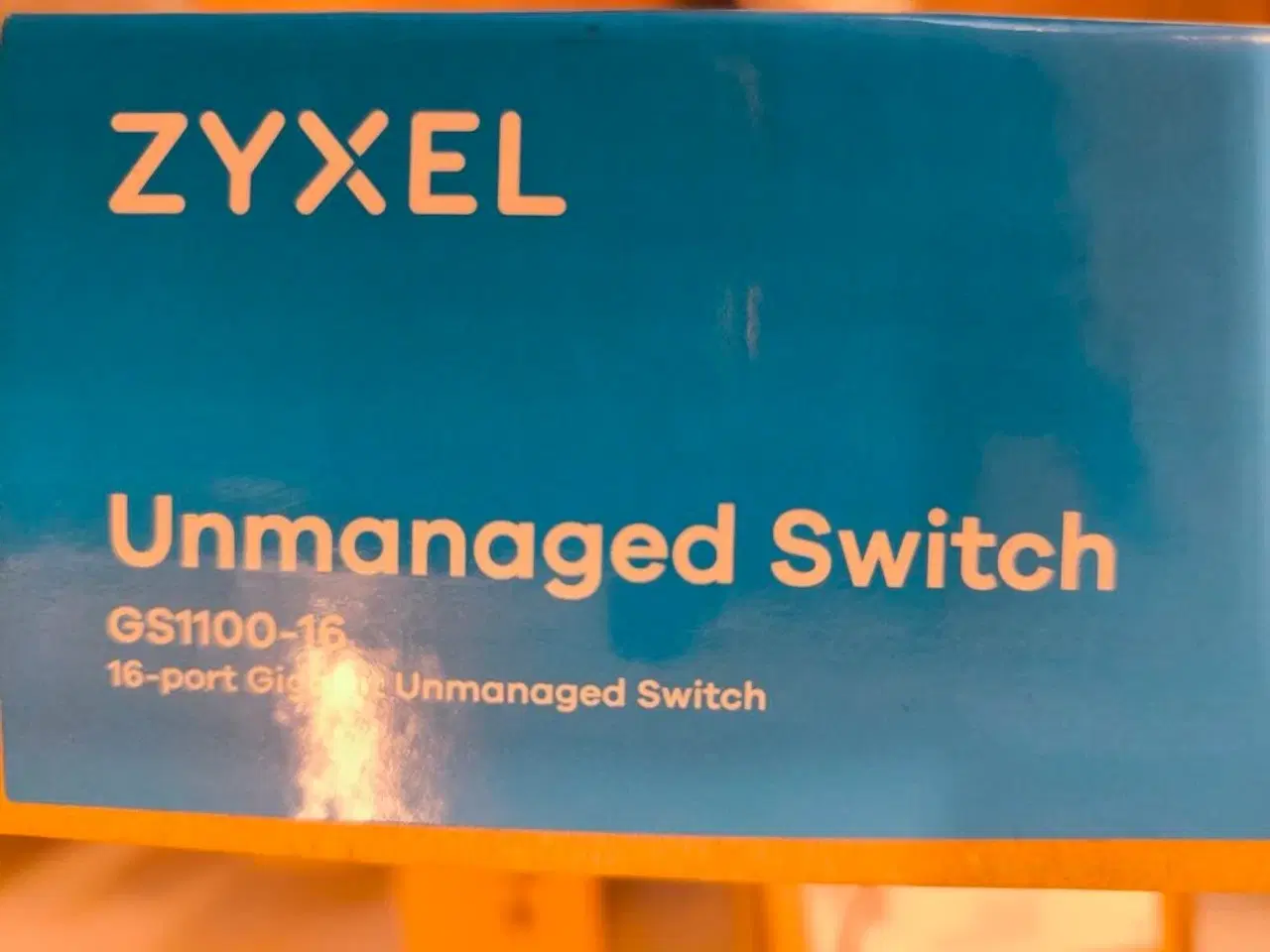 Billede 2 - Netværksswitch ZYXEL GS1100-16 16 port (ubrugt)