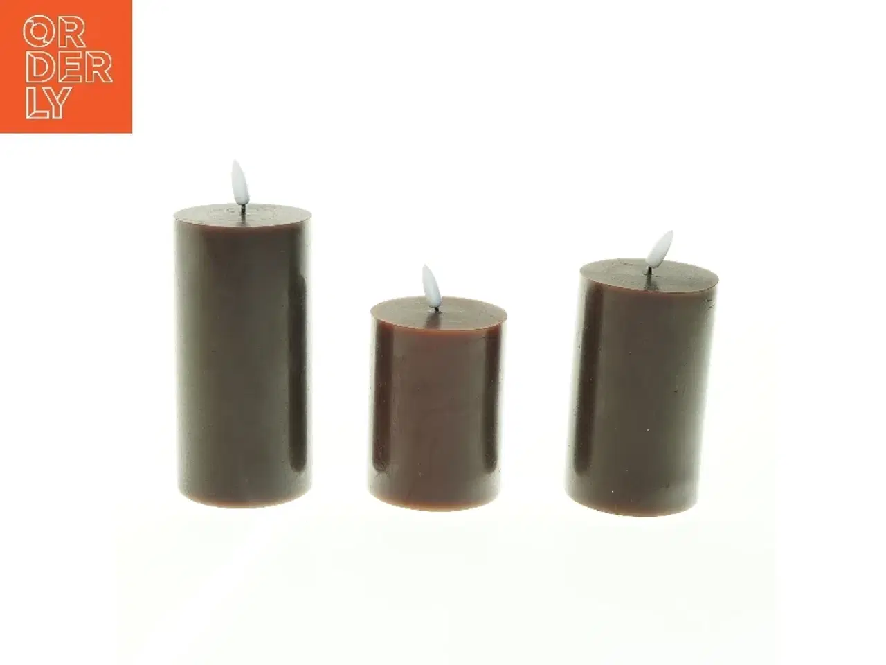 Billede 1 - Stearinlys (str. H. 10-15 cm ø. 7,5 cm)