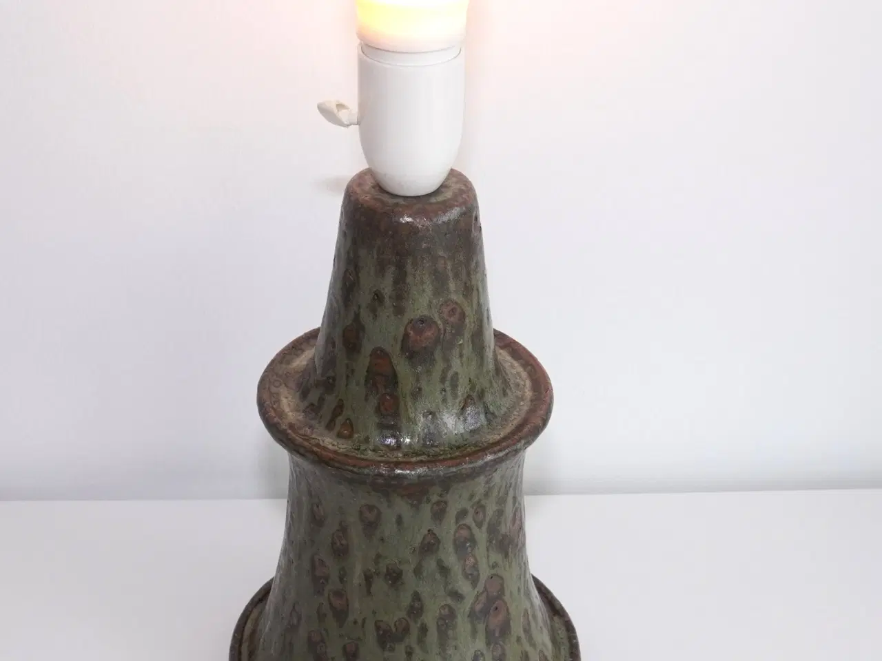 Billede 7 - Bordlampe i stentøj af keramiker Frank Tromborg