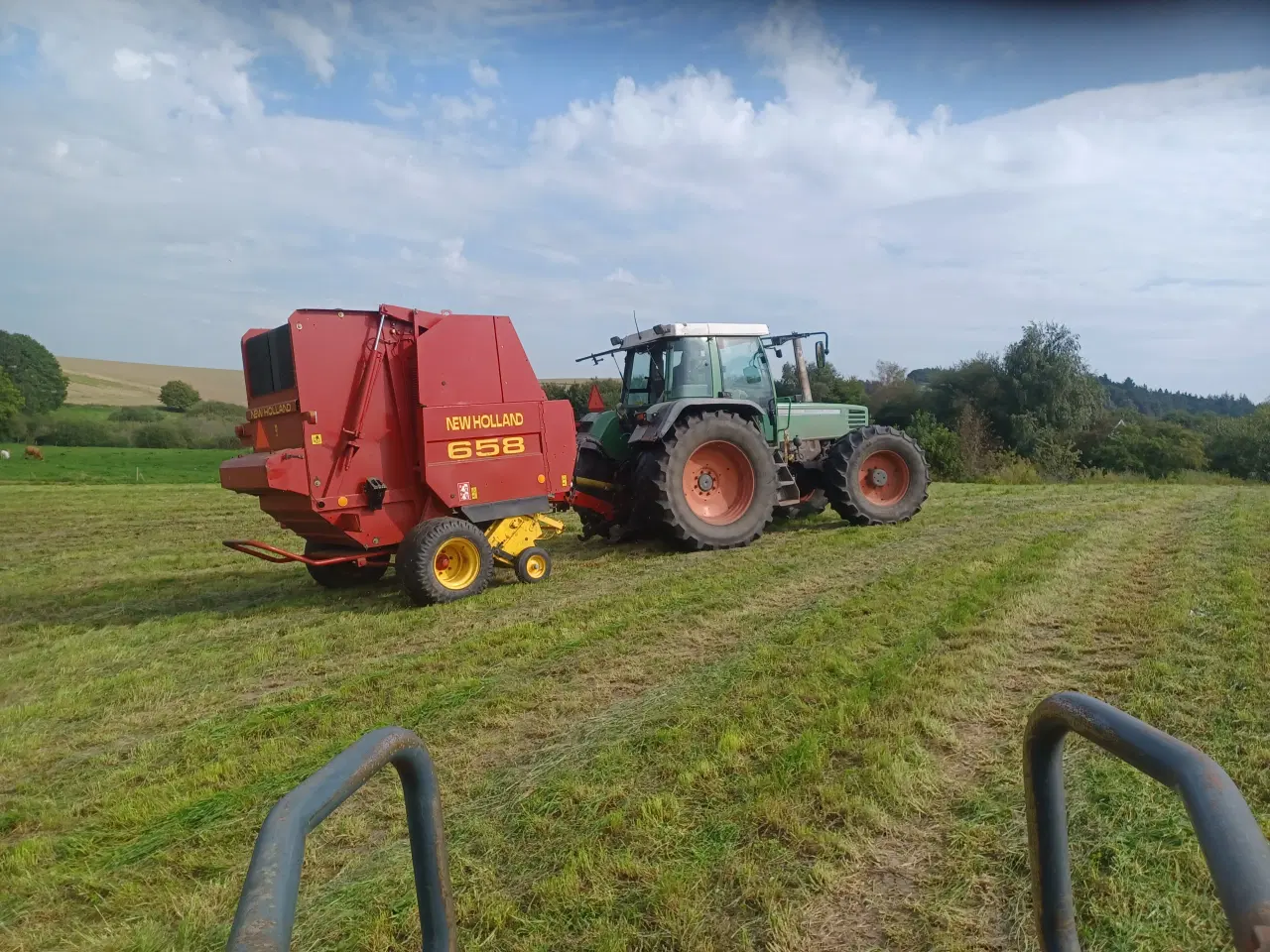 Billede 8 - New Holland 658 rundballe presser