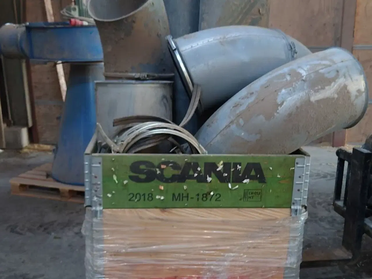 Billede 3 - Kongskilde KF 40 Aspiratør med diverse rør