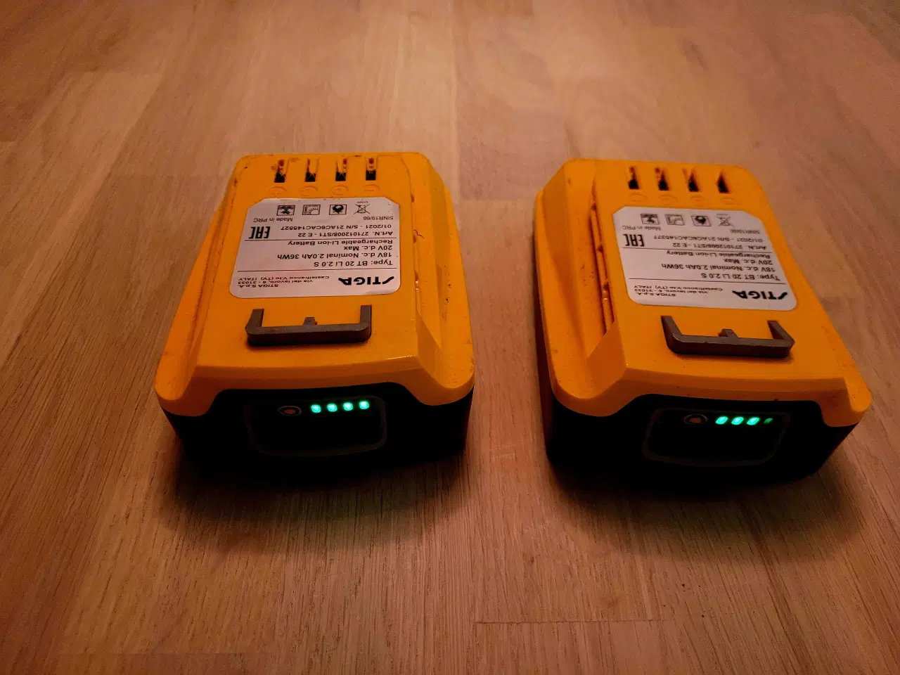 Billede 5 - Stiga BT 20 LI 2.0 S batterier