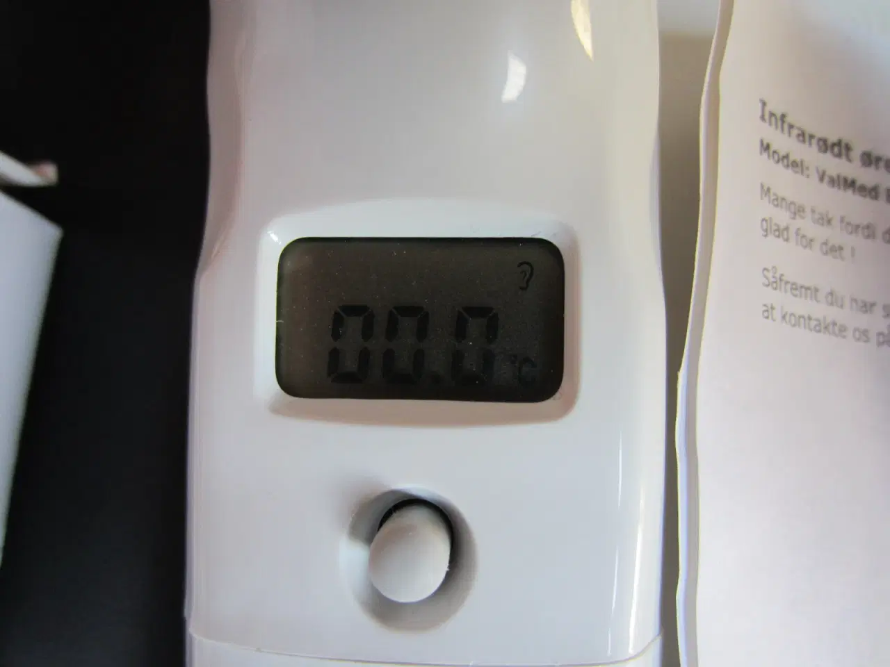 Billede 2 - Valmed infrarødt digitalt øretermometer