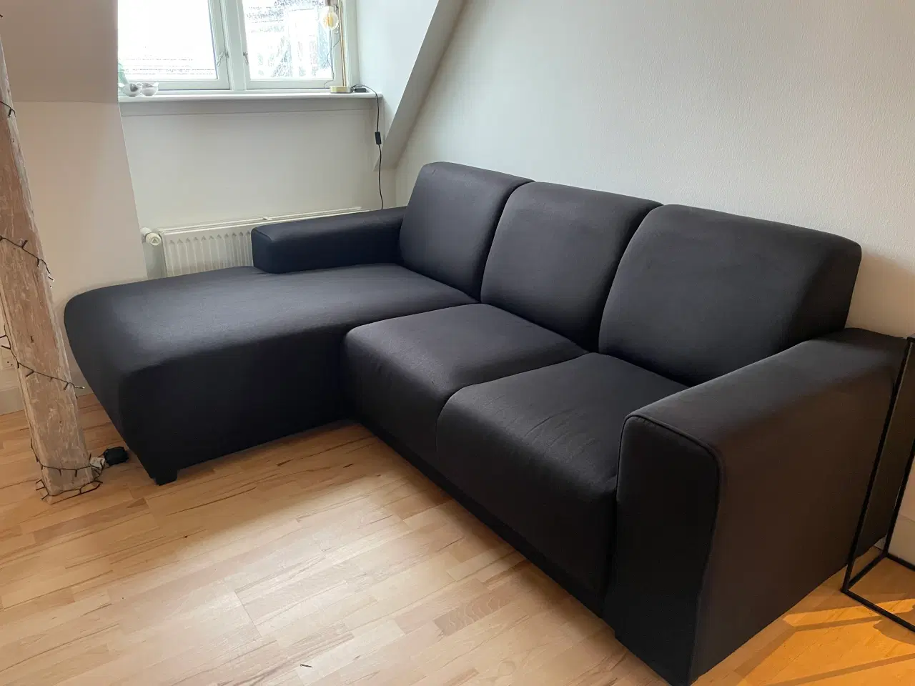 Billede 3 - Sofa med chaiselong