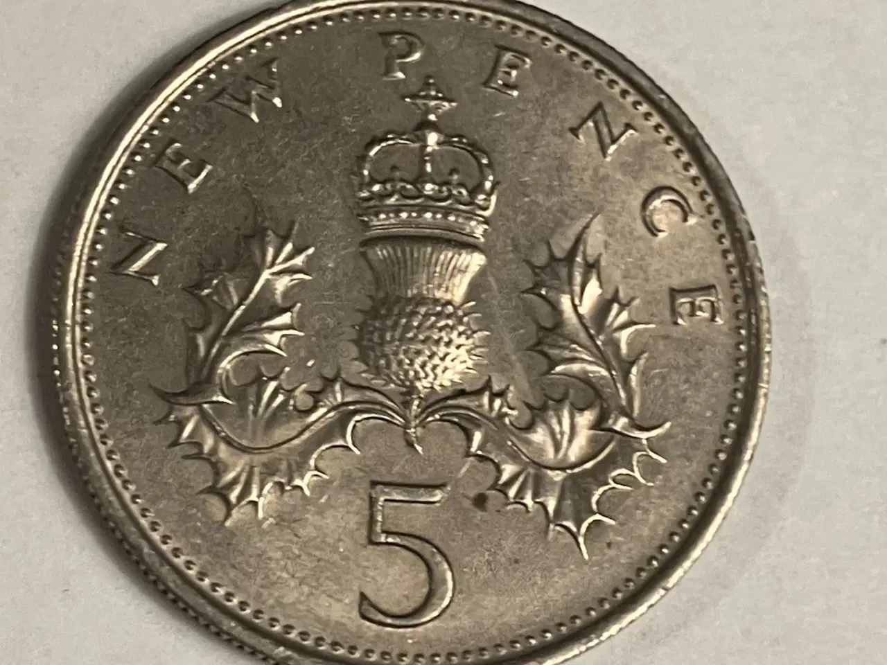 Billede 2 - 5 Pence England 1970