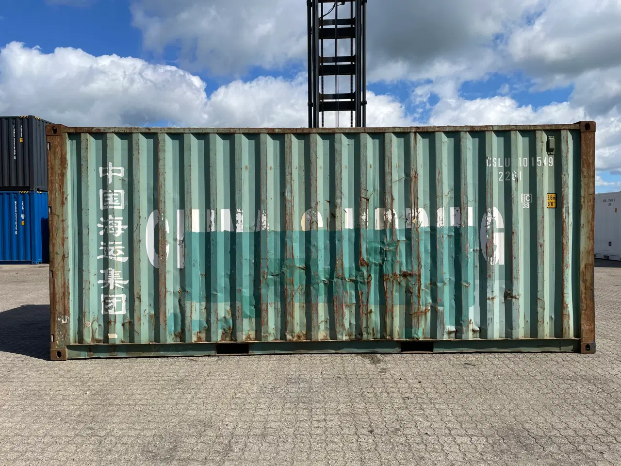 Billede 3 - 20 fods Container- ID: CSLU 101549-8