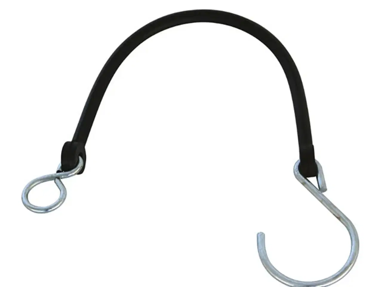 Billede 1 - Gummistrop med krog 4 stk.18 cm i sæt